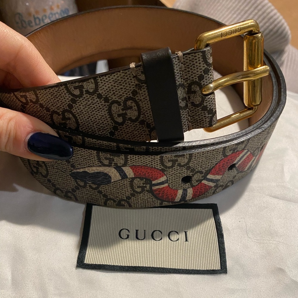 GUCCI snake belt